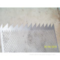 Hexagonal Shape Punched Perforated Metal Panels Stainless Steel Sheets 0.08-100mm